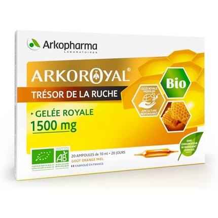 Arko Royal Jelly Royale 1500 мг органическое Arkopharma 
Arko Royal Jelly Royale 1500 мг органическое Arkopharma
