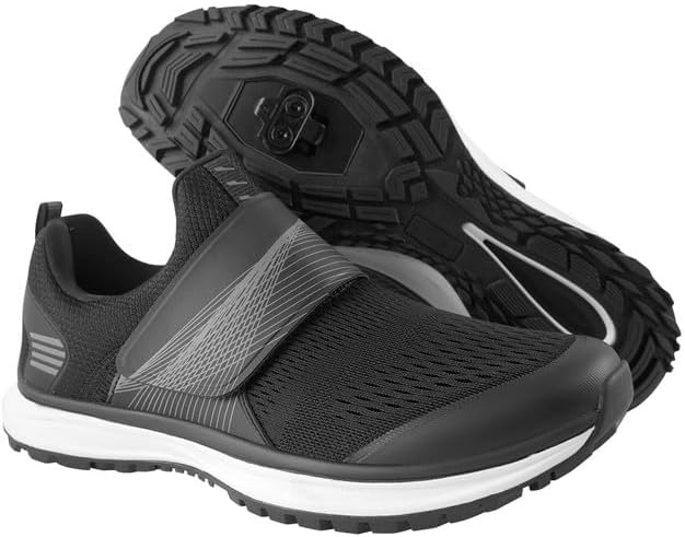 Мужские велотуфли для помещений с креплением SPD, удобные и подходящие для ходьбы для занятий спиннингом Pairobin, черный
Мужские велотуфли для помещений с креплением SPD, удобные и подходящие для ходьбы для занятий спиннингом Pairobin, черный