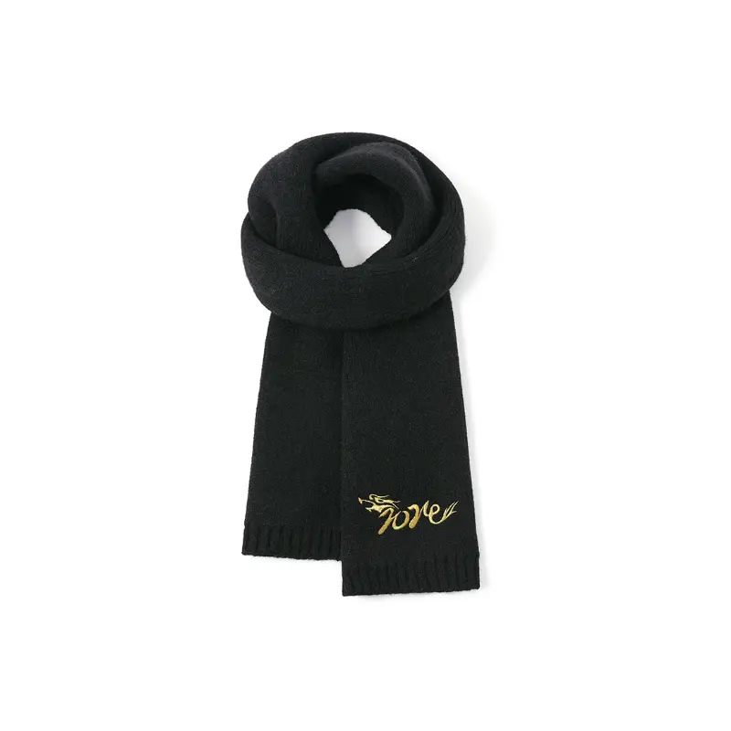 FREE RABBITⅡ Вязаный шарф унисекс, Black
FREE RABBITⅡ Вязаный шарф унисекс, Black