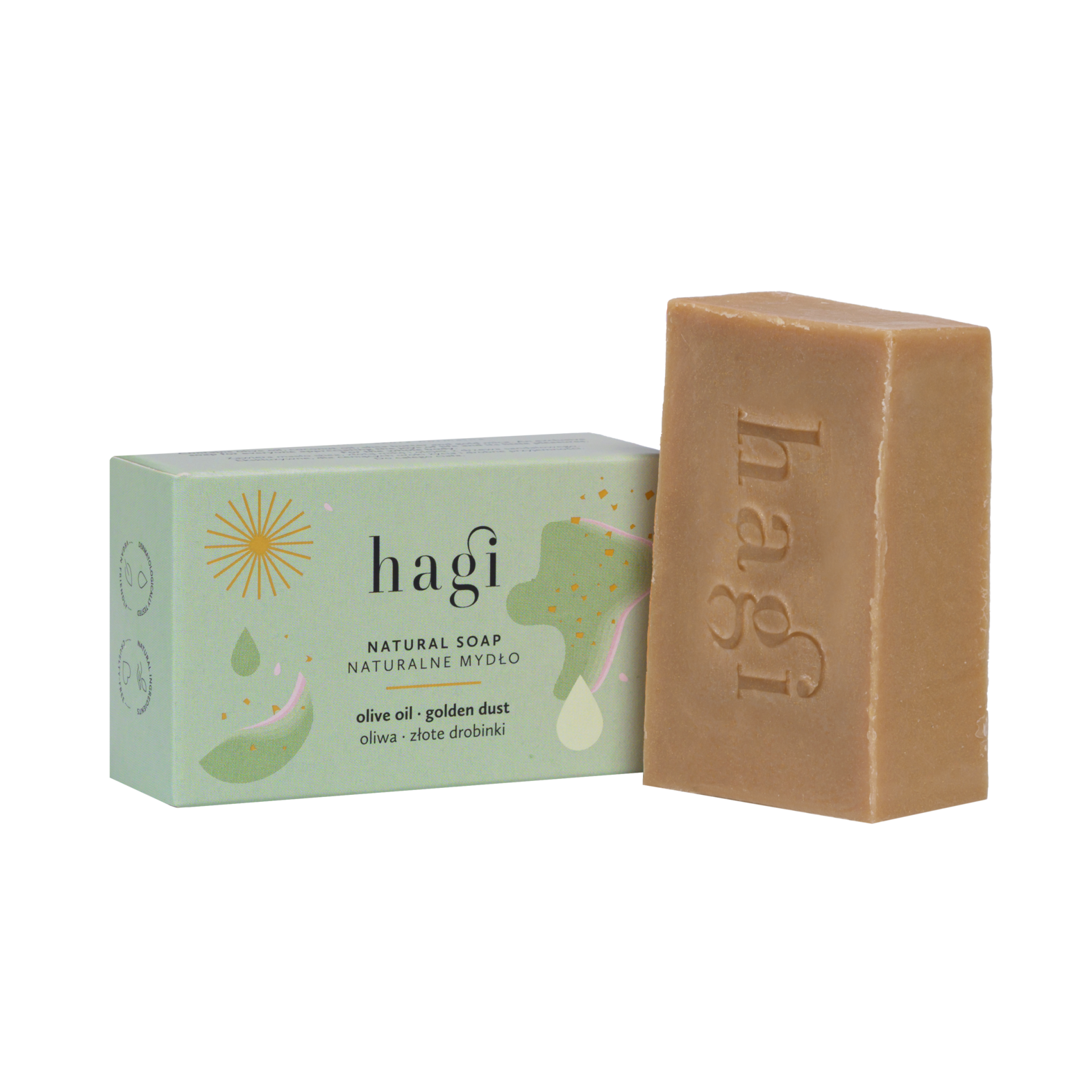 Натуральное мыло с оливковым маслом natural olive soap with golden dust Hagi, вес 100 гр.
Натуральное мыло с оливковым маслом natural olive soap with golden dust Hagi, вес 100 гр.