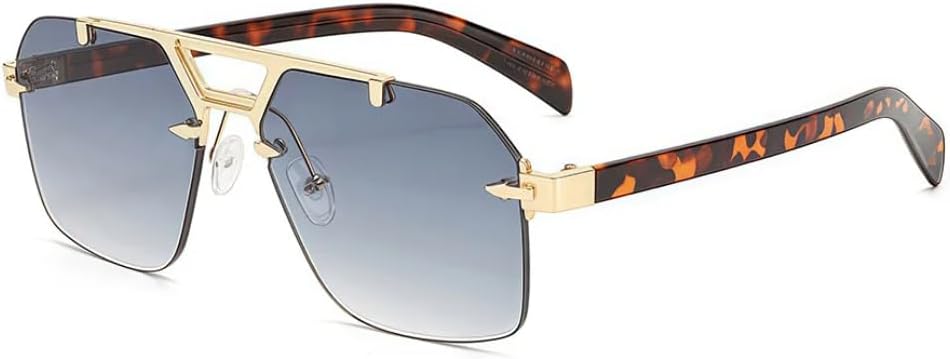 Солнцезащитные очки с защитой от УФ-излучения UV400 | Леопардовый градиент, двойная перемычка | для женщин и мужчин, для занятий спортом на открытом воздухе и вождения DSVIGF, Golden Doubie Blue
Солнцезащитные очки с защитой от УФ-излучения UV400 | Леопардовый градиент, двойная перемычка | для женщин и мужчин, для занятий спортом на открытом воздухе и вождения DSVIGF, Golden Doubie Blue