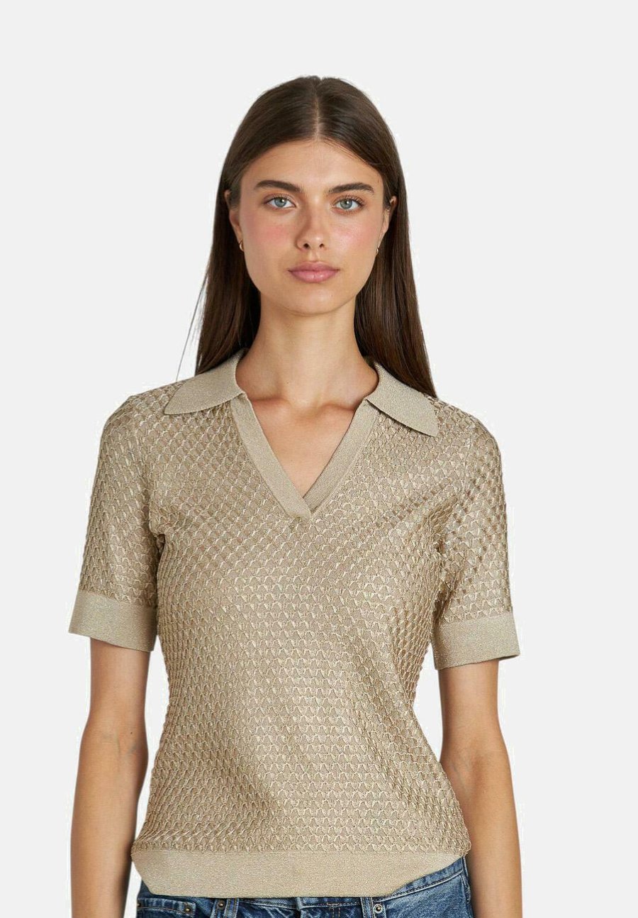 Поло Alma en Pena Polo shirt, Gold/Gold-Coloured
Поло Alma en Pena Polo shirt, Gold/Gold-Coloured