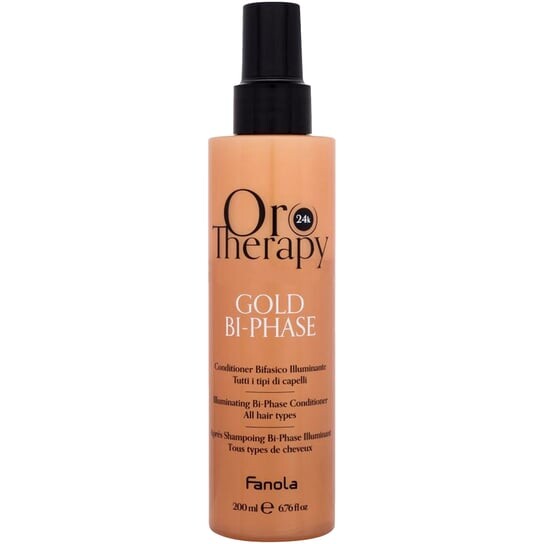Двухфазный кондиционер для матовых волос, 200 мл Fanola, Oro Therapy Gold Biphase
Двухфазный кондиционер для матовых волос, 200 мл Fanola, Oro Therapy Gold Biphase