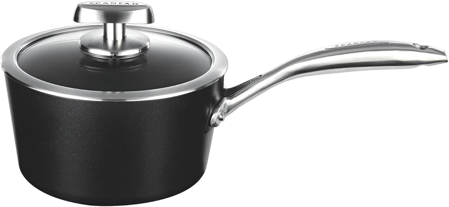 Кастрюля Scanpan PRO IQ с антипригарным покрытием, 2 литра, черная, Black
Кастрюля Scanpan PRO IQ с антипригарным покрытием, 2 литра, черная, Black