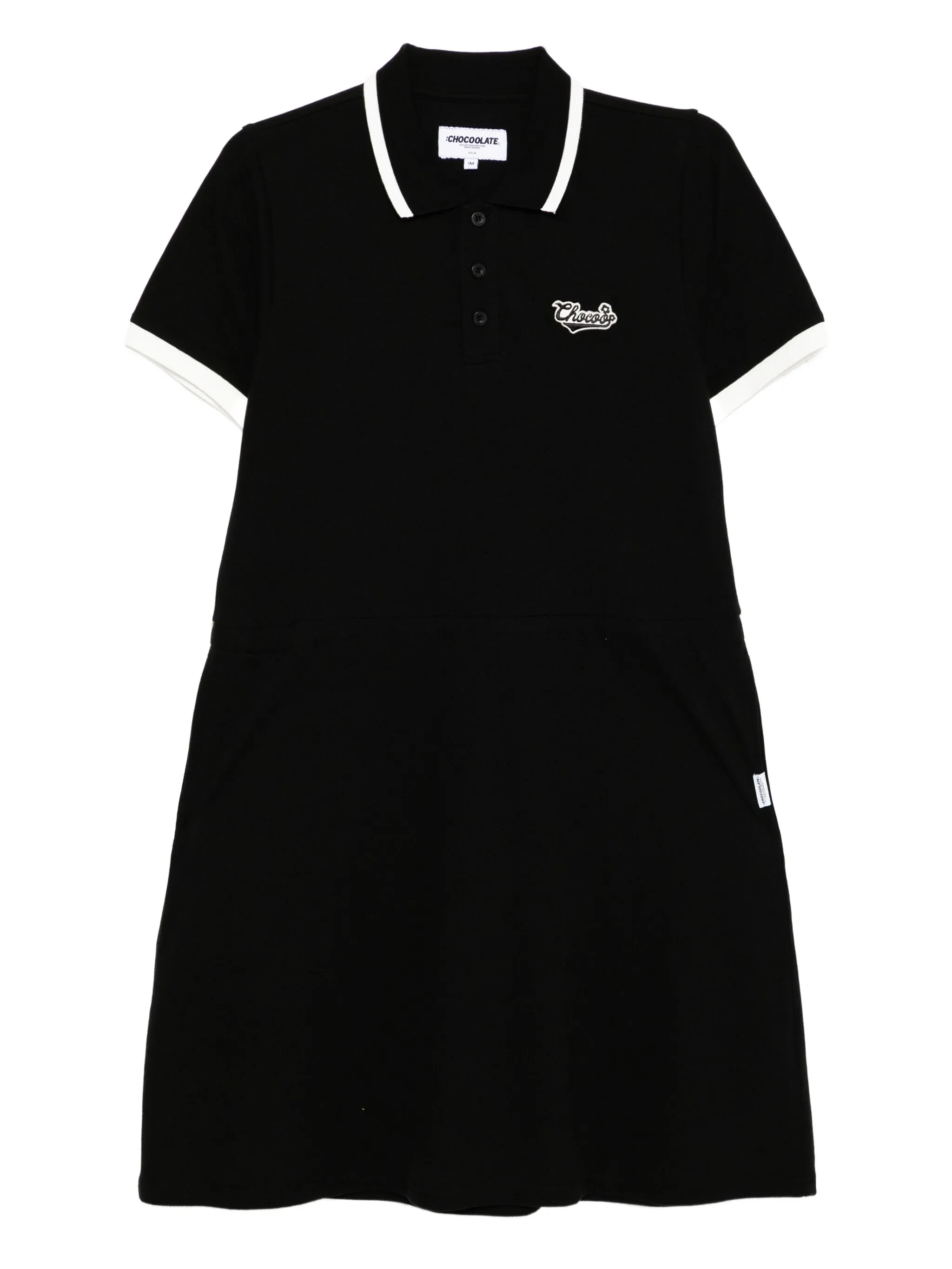 Платье с воротником поло Chocoolate, черный
Платье с воротником поло Chocoolate, черный