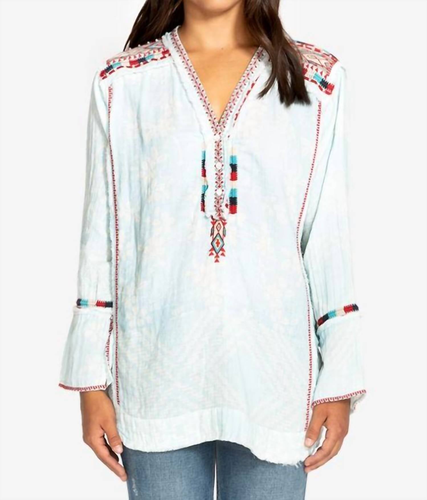 Блузка Moby Gauze в Mti Johnny Was
Блузка Moby Gauze в Mti Johnny Was