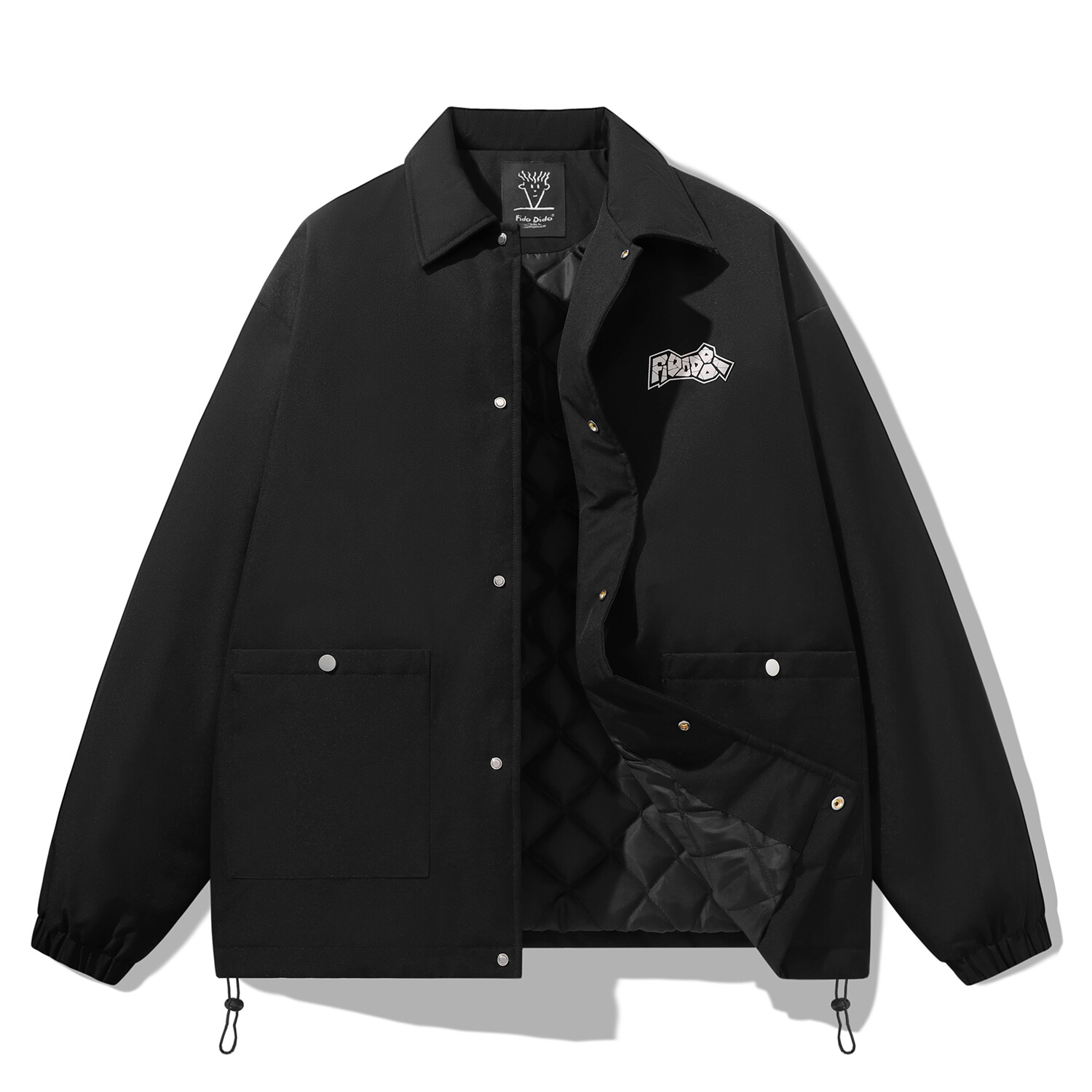 FIDO DIDO Стеганая куртка унисекс, Черный
FIDO DIDO Стеганая куртка унисекс, Черный