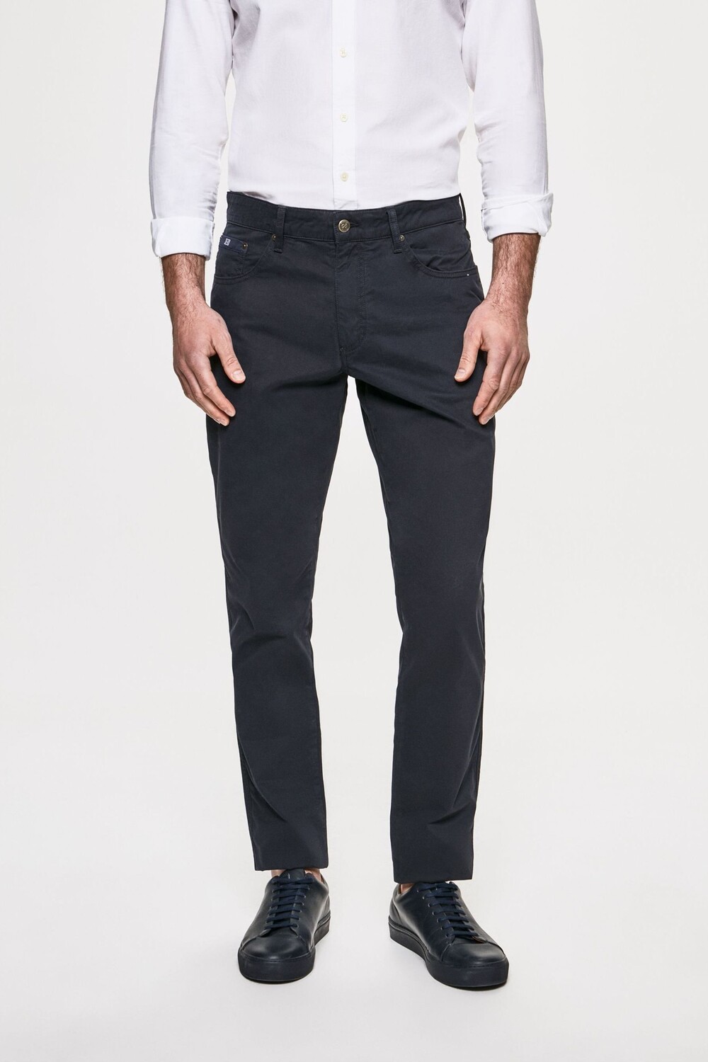 Синие брюки Trinity с 5 карманами Hackett, синий
Синие брюки Trinity с 5 карманами Hackett, синий