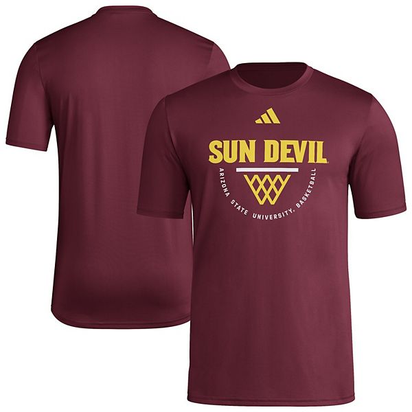 Мужская бордовая футболка arizona state sun devils basketball practice net arch pregame Adidas
Мужская бордовая футболка arizona state sun devils basketball practice net arch pregame Adidas