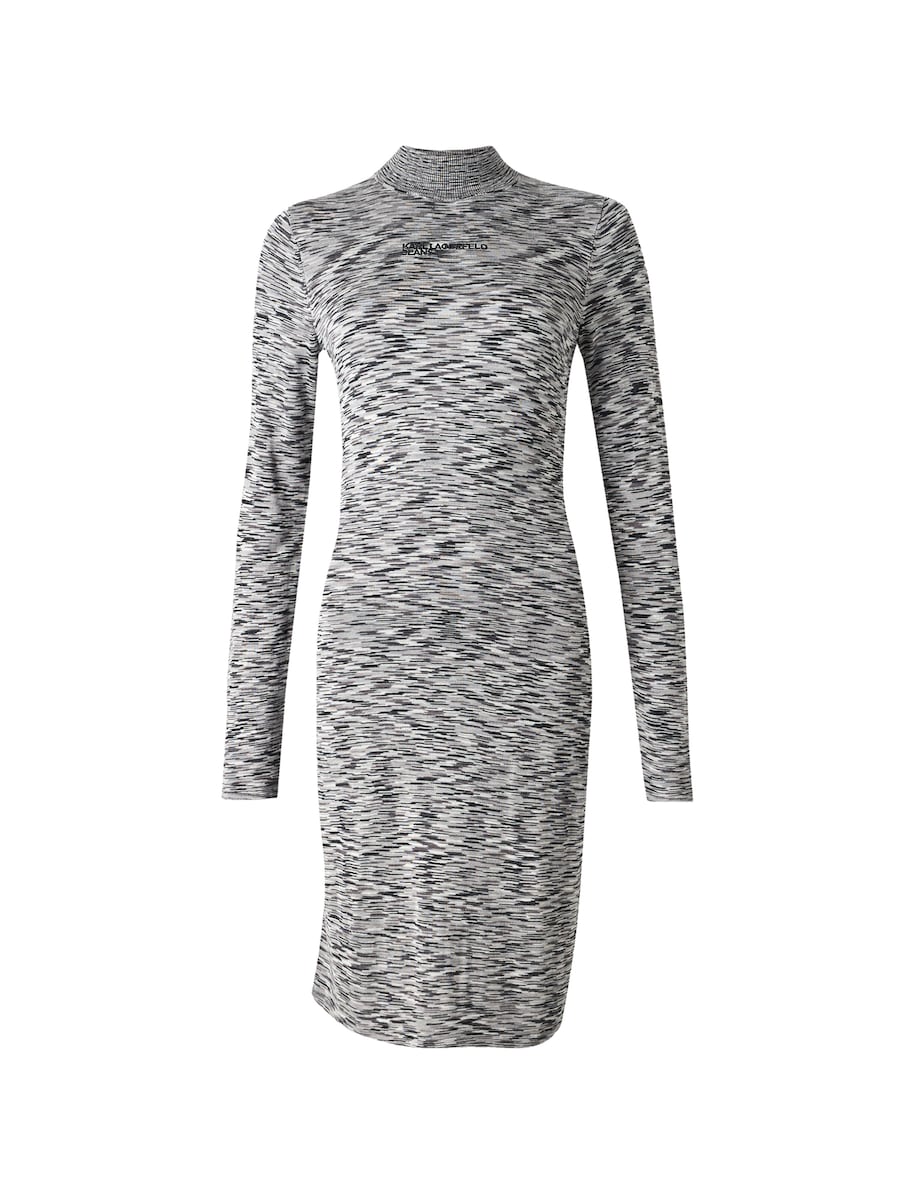 Вязаное платье KARL LAGERFELD JEANS, серый/темно-серый
Вязаное платье KARL LAGERFELD JEANS, серый/темно-серый