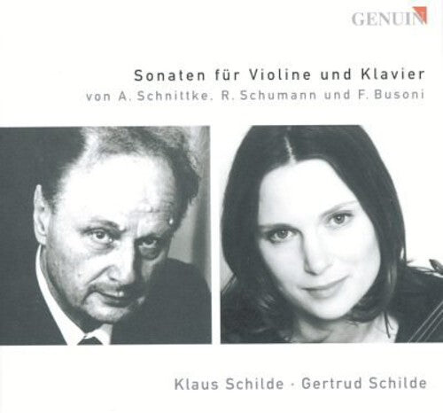 CD диск Schnittke / Schumann / Busoni / Schilde, K & G: Sonatas for Violin & Piano
CD диск Schnittke / Schumann / Busoni / Schilde, K & G: Sonatas for Violin & Piano
