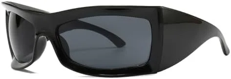 Классические панк-солнцезащитные очки 2026 года для женщин, винтажные солнцезащитные очки в крупной оправе, обтекаемой формы для мужчин MTZJH, C2-bright Black
Классические панк-солнцезащитные очки 2026 года для женщин, винтажные солнцезащитные очки в крупной оправе, обтекаемой формы для мужчин MTZJH, C2-bright Black