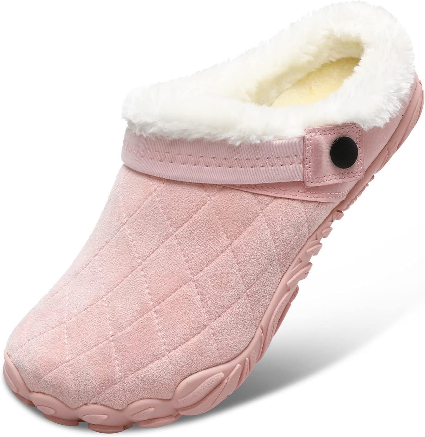 Домашние тапочки Besroad для женщин и мужчин, пушистые с мехом, уютные для спальни, с мягкой стелькой из пены с эффектом памяти, розовый
Домашние тапочки Besroad для женщин и мужчин, пушистые с мехом, уютные для спальни, с мягкой стелькой из пены с эффектом памяти, розовый