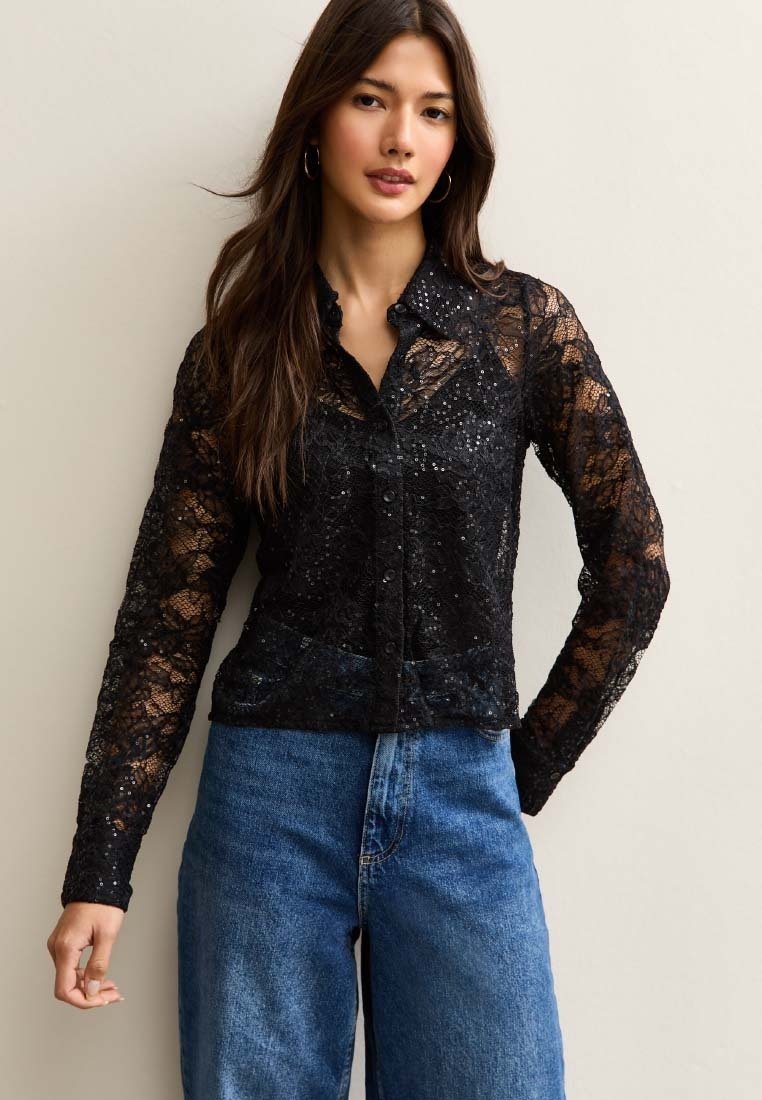 Блуза New Look EMBELLISHED CROPPED, Black
Блуза New Look EMBELLISHED CROPPED, Black