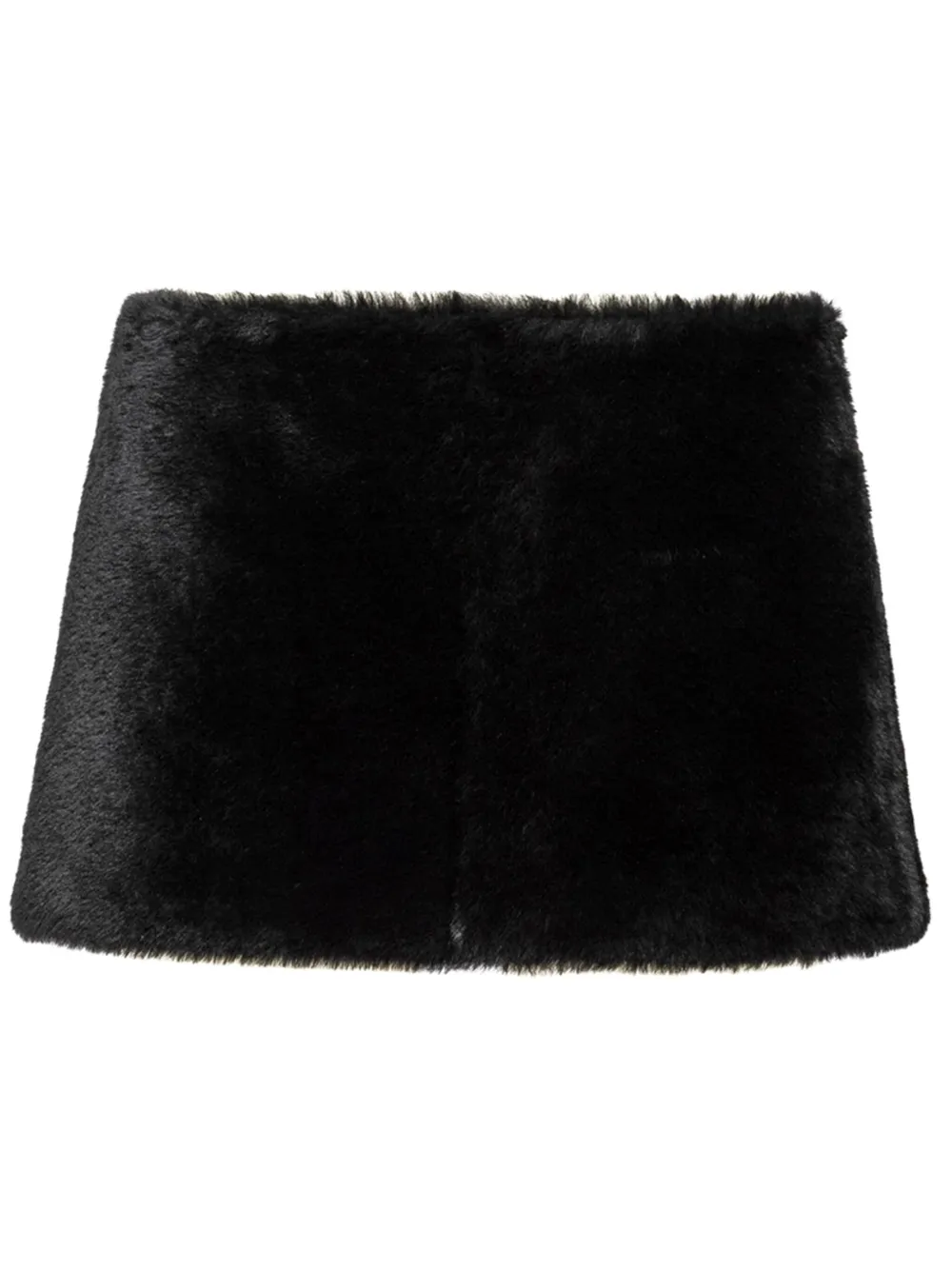 Мини-юбка А-силуэта Prada, черный
Мини-юбка А-силуэта Prada, черный