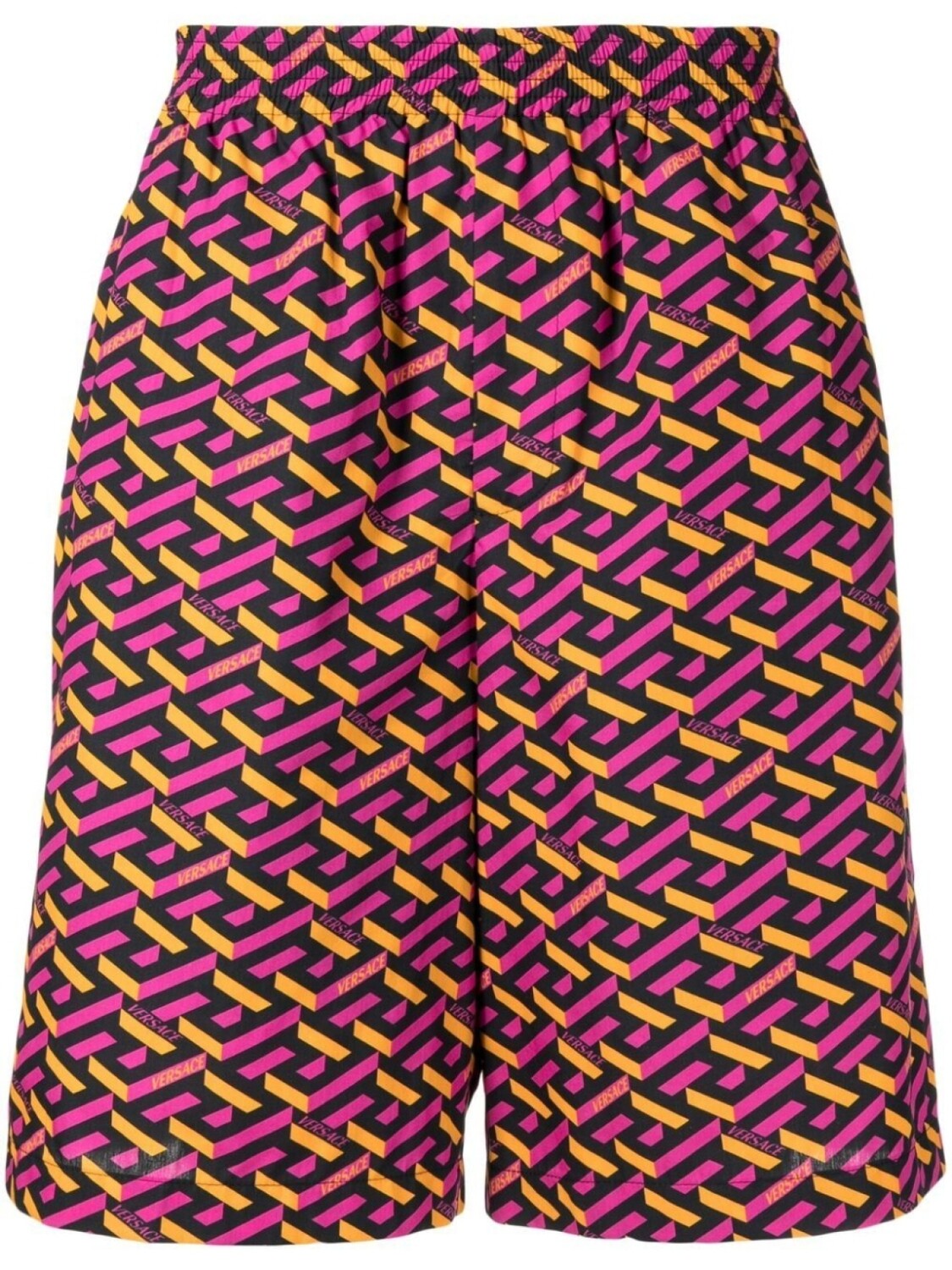 Versace плавки-шорты с геометричным принтом и логотипом, розовый
Versace плавки-шорты с геометричным принтом и логотипом, розовый