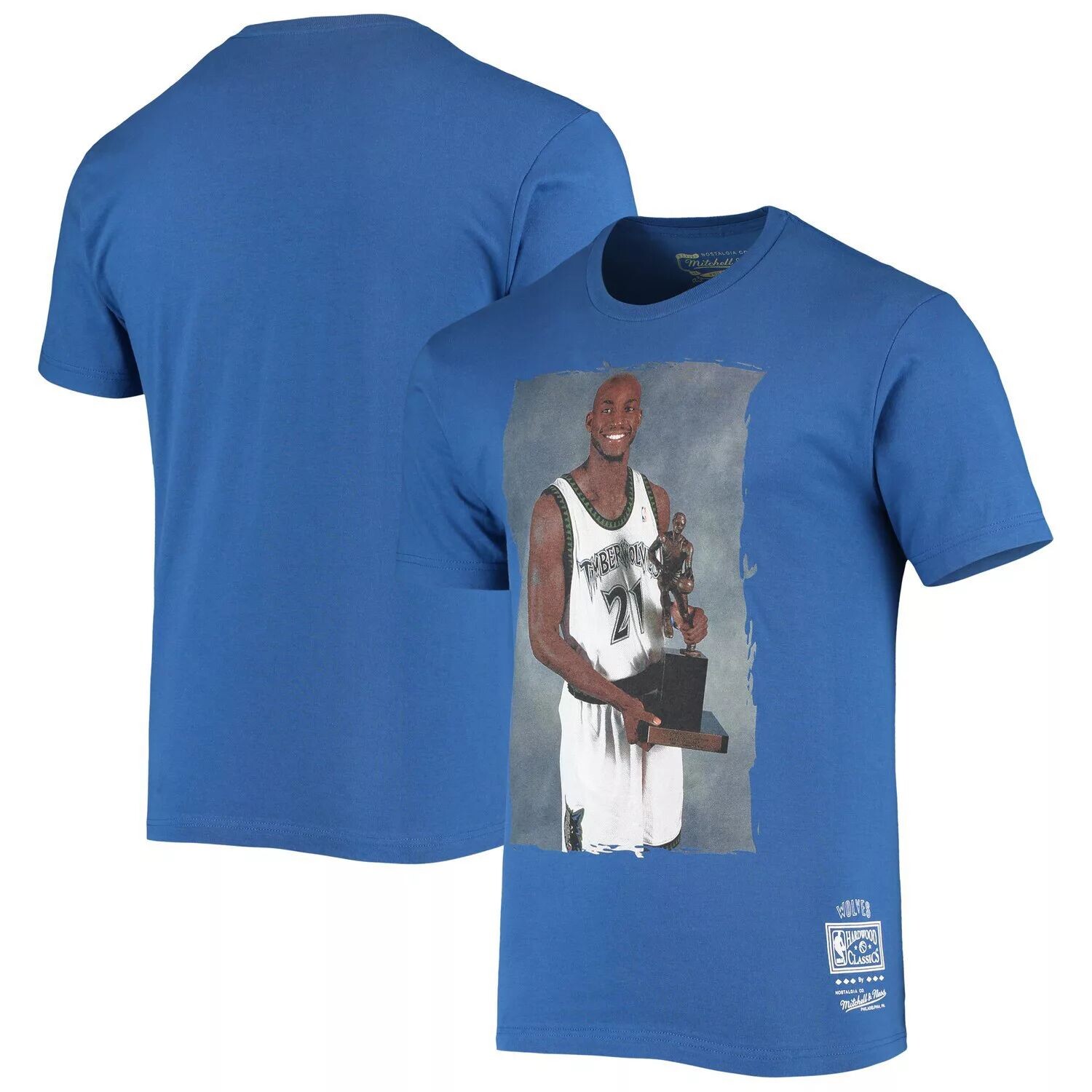 Мужская футболка Mitchell & Ness Kevin Garnett Blue Minnesota Timberwolves Hardwood Classics Hall of Fame Class of 2020
Мужская футболка Mitchell & Ness Kevin Garnett Blue Minnesota Timberwolves Hardwood Classics Hall of Fame Class of 2020