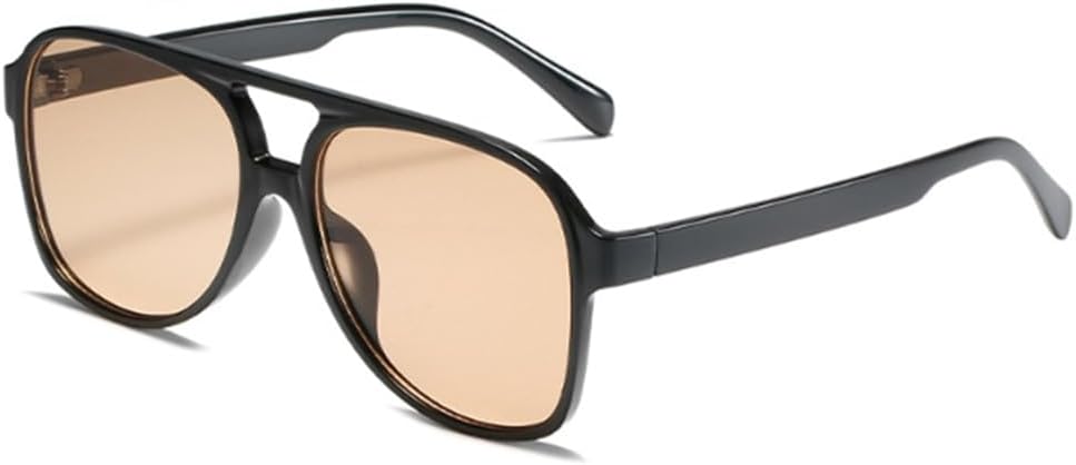 Модные ретро-солнцезащитные очки с двойным дужком, с эффектом океанической пленки, в большой оправе, пилотские солнцезащитные очки для женщин и мужчин, очки для путешествий Weloveushop, Bright Black Light Tea Flakes
Модные ретро-солнцезащитные очки с двойным дужком, с эффектом океанической пленки, в большой оправе, пилотские солнцезащитные очки для женщин и мужчин, очки для путешествий Weloveushop, Bright Black Light Tea Flakes