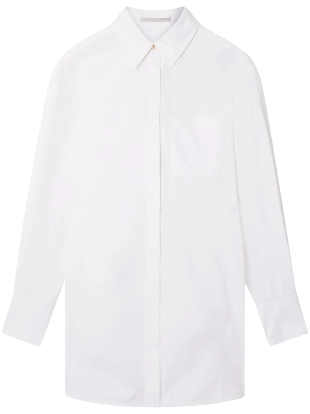Поплиновое платье-рубашка длины мини STELLA MCCARTNEY, белый
Поплиновое платье-рубашка длины мини STELLA MCCARTNEY, белый