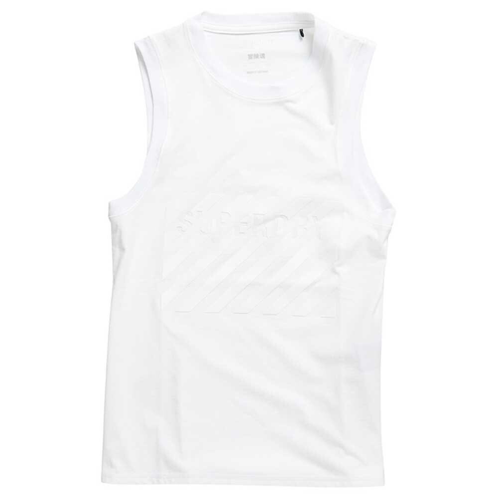 Футболка без рукавов Superdry Core Graphic, белый 
Футболка без рукавов Superdry Core Graphic, белый