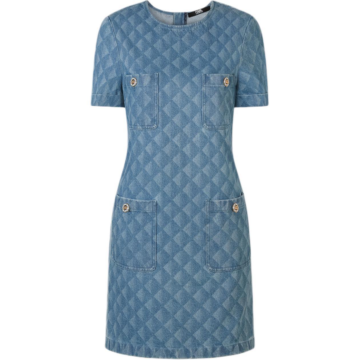 KARL LAGERFELD / Karl Lagerfeld Jeans Женское платье с короткими рукавами KARL LAGERFELD светло-голубого цвета
KARL LAGERFELD / Karl Lagerfeld Jeans Женское платье с короткими рукавами KARL LAGERFELD светло-голубого цвета