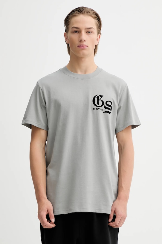 Хлопковая футболка G-Star, серый
Хлопковая футболка G-Star, серый