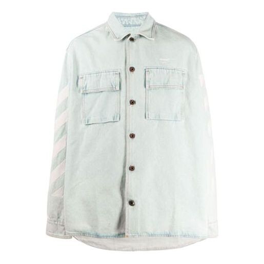 Куртка printing denim jacket denim blue Off-White, синий
Куртка printing denim jacket denim blue Off-White, синий