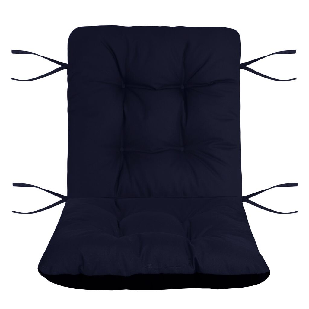 Domarex Подушка для садового стула SILLA DUO 100x50 см Водонепроницаемая подушка для сиденья садового стула Подушка для сиденья, привязанная к стулу - Темно-синий
Domarex Подушка для садового стула SILLA DUO 100x50 см Водонепроницаемая подушка для сиденья садового стула Подушка для сиденья, привязанная к стулу - Темно-синий