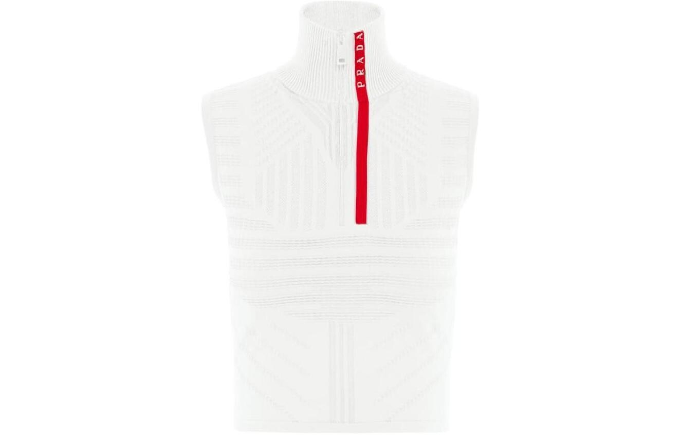 Трикотаж женский белый Prada 
Трикотаж женский белый Prada