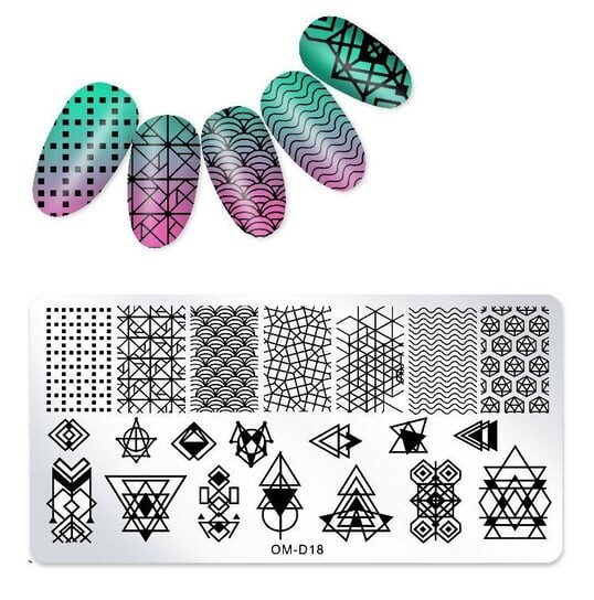 Пластина для штампа для ногтей, Tojato
Пластина для штампа для ногтей, Tojato