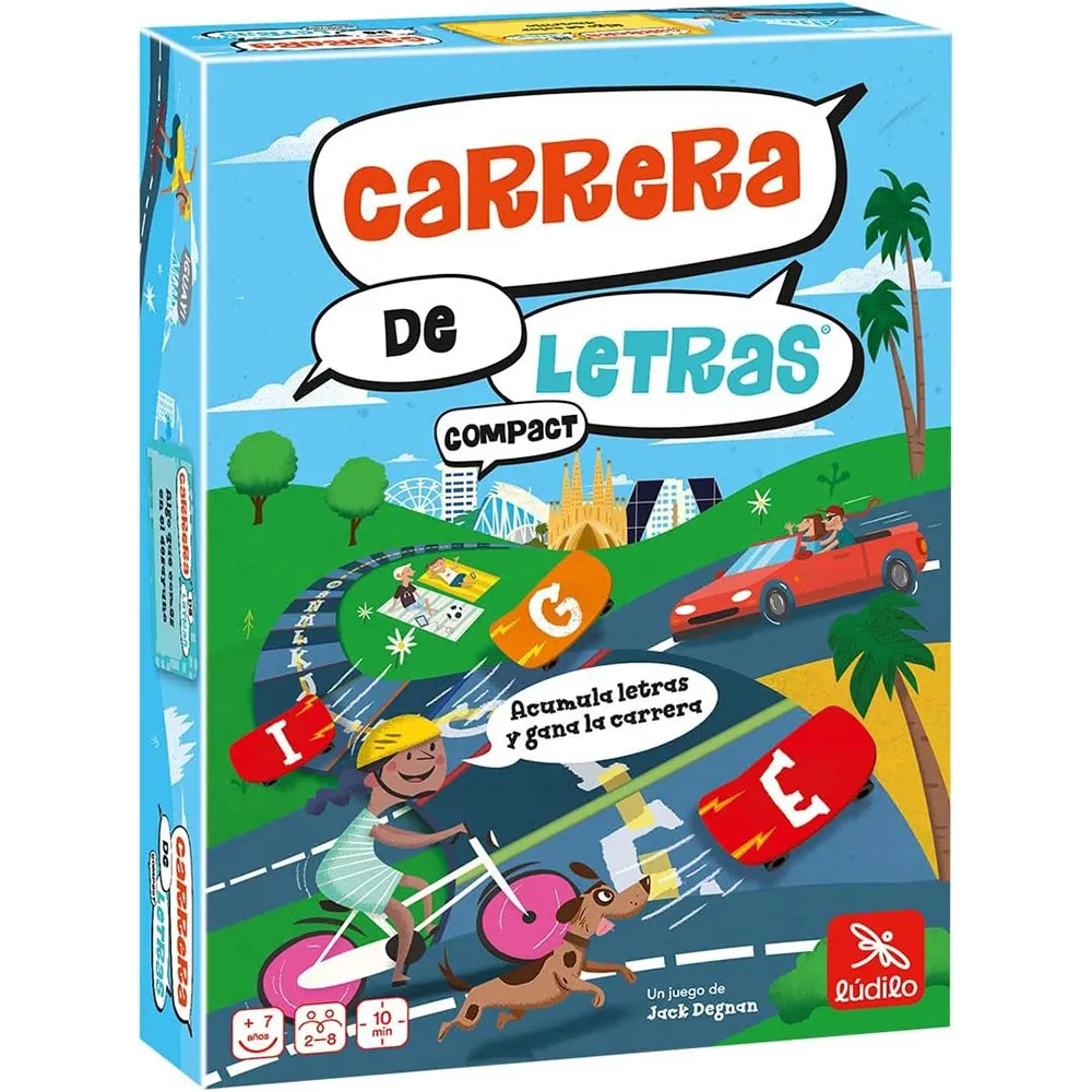 Настольная игра Людило Каррера Де Летрас Lúdilo, мультиколор
Настольная игра Людило Каррера Де Летрас Lúdilo, мультиколор