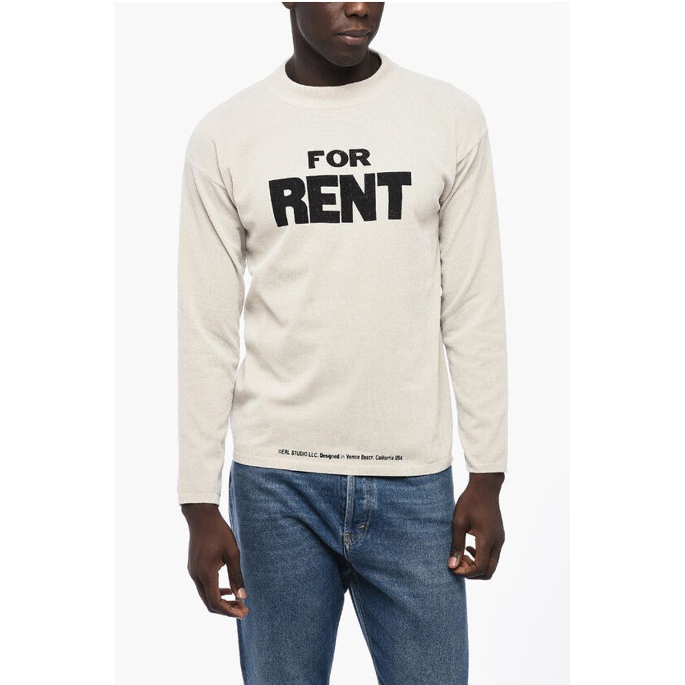 Бежевый свитер из полиэстера Erl, Beige
Бежевый свитер из полиэстера Erl, Beige