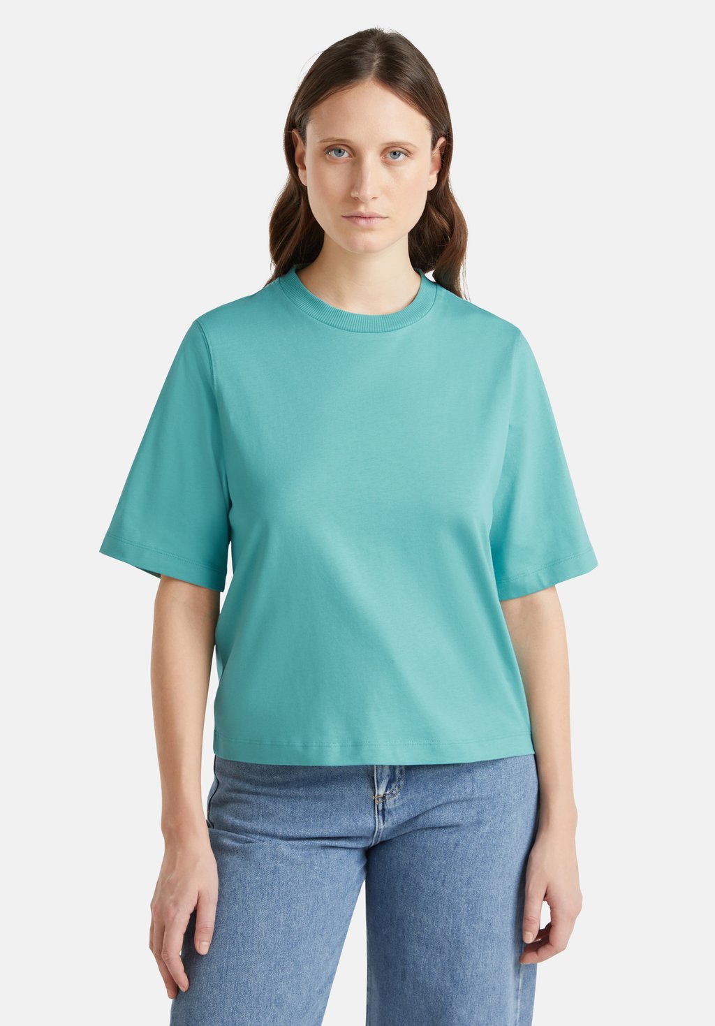 Базовая футболка BOXY United Colors of Benetton, зеленый
Базовая футболка BOXY United Colors of Benetton, зеленый