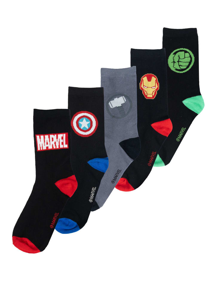 Носки United Labels 5er Pack Marvel Socken Sneaker Strümpfe, разноцветный
Носки United Labels 5er Pack Marvel Socken Sneaker Strümpfe, разноцветный