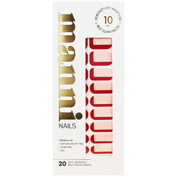 Самоклеящийся лак для ногтей, обычный конфетный, 20 шт./1 упаковка. Manni Nails
Самоклеящийся лак для ногтей, обычный конфетный, 20 шт./1 упаковка. Manni Nails