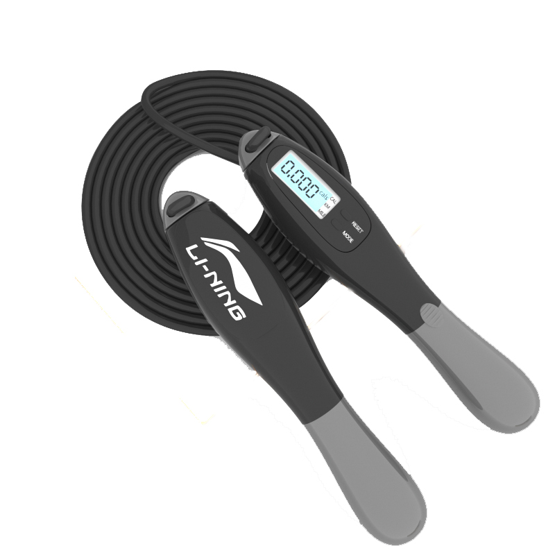 Профессиональная скакалка для фитнеса с электронным счетчиком pvc стальной трос pvc контроллер 2,8 м LINING, черный
Профессиональная скакалка для фитнеса с электронным счетчиком pvc стальной трос pvc контроллер 2,8 м LINING, черный