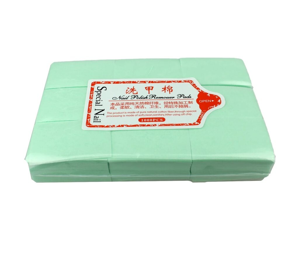 Ватные диски без пыли (630 шт.), зеленые Inna Marka 
Ватные диски без пыли (630 шт.), зеленые Inna Marka