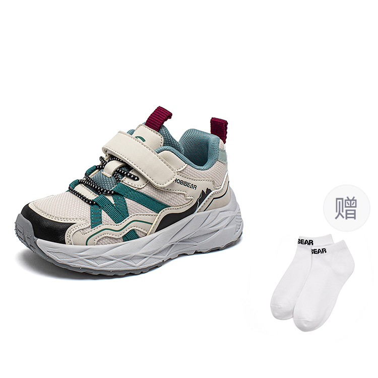 HOBIBEAR Детские кроссовки с амортизаторами, бежево-зеленые, для повседневной носки
HOBIBEAR Детские кроссовки с амортизаторами, бежево-зеленые, для повседневной носки