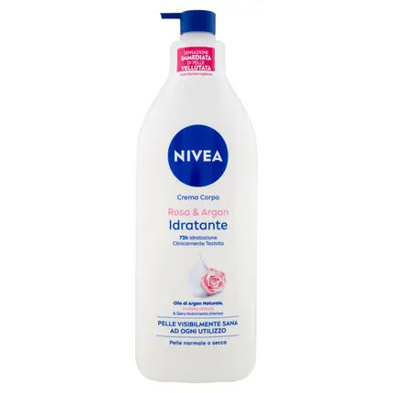 Крем для тела увлажняющий для нормальной или сухой кожи 500 мл Nivea
Крем для тела увлажняющий для нормальной или сухой кожи 500 мл Nivea