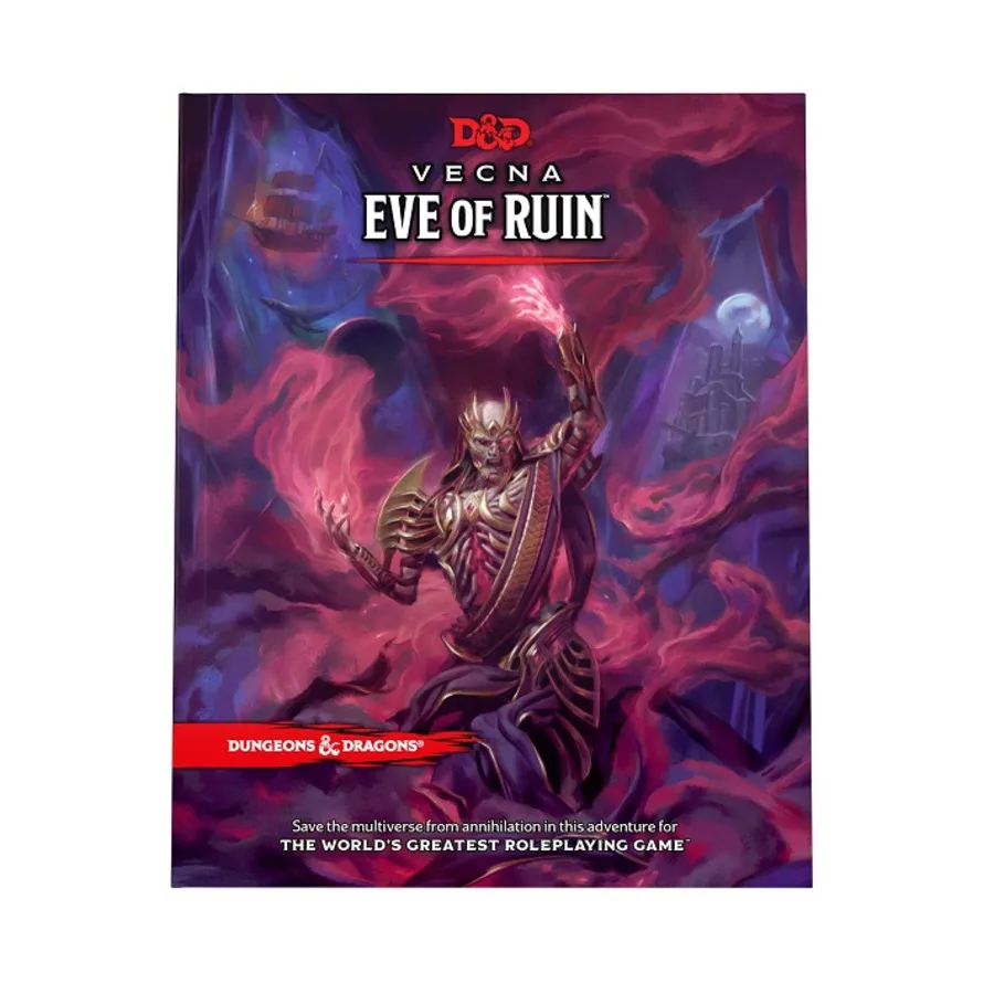 Vecna - Eve of Ruin, Dungeons & Dragons (5th Edition, 2014 Edition) - Modules & Adventures, твердый переплет
Vecna - Eve of Ruin, Dungeons & Dragons (5th Edition, 2014 Edition) - Modules & Adventures, твердый переплет