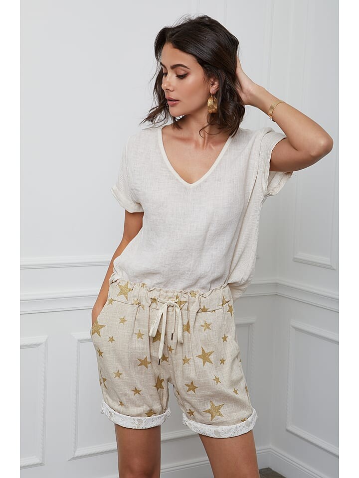 Футболка La Compagnie Du Lin Fabius, бежевый
Футболка La Compagnie Du Lin Fabius, бежевый