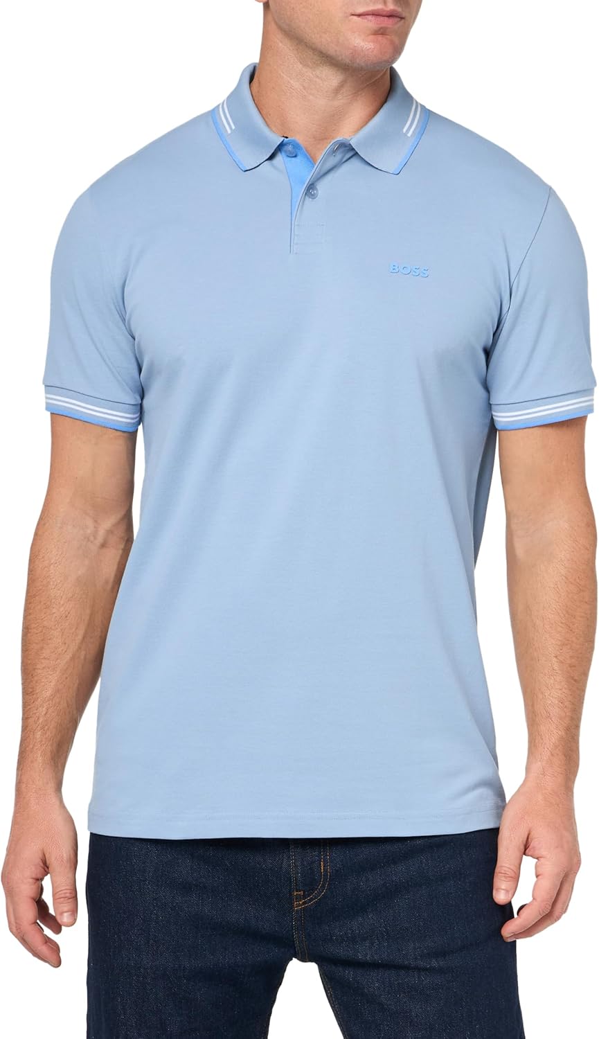 BOSS Мужская поло Paul, Explorer Blue
BOSS Мужская поло Paul, Explorer Blue