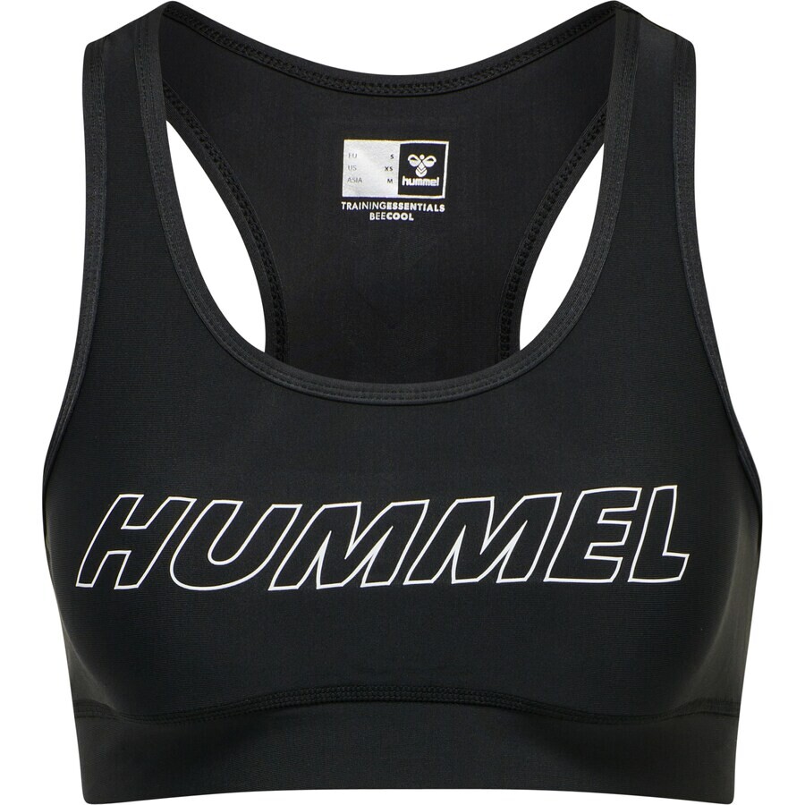 Спортивный бюстгальтер Hummel TOLA, черный 
Спортивный бюстгальтер Hummel TOLA, черный