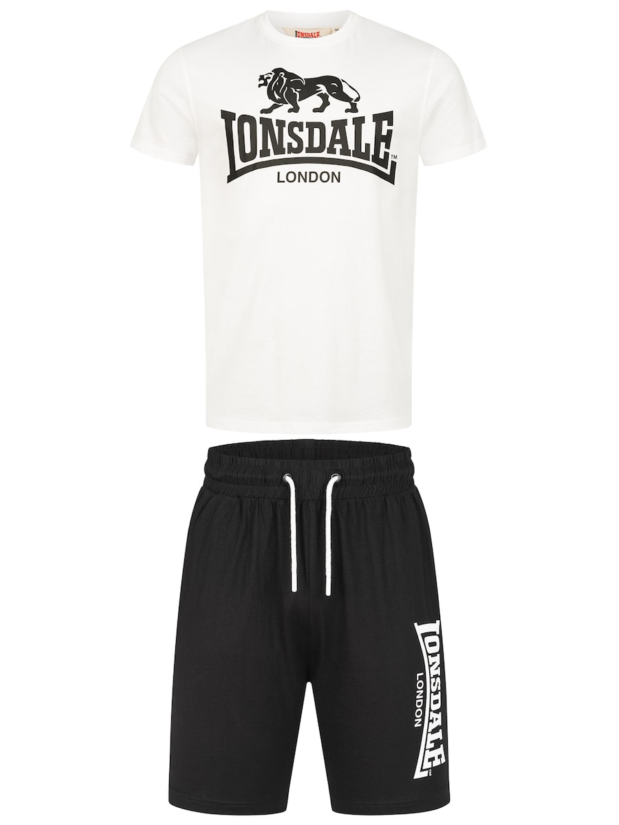 Спортивный костюм LONSDALE Mair, черный/белый
Спортивный костюм LONSDALE Mair, черный/белый