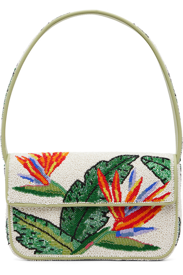 Сумка Tommy с бисером Staud, цвет birds of paradise
Сумка Tommy с бисером Staud, цвет birds of paradise