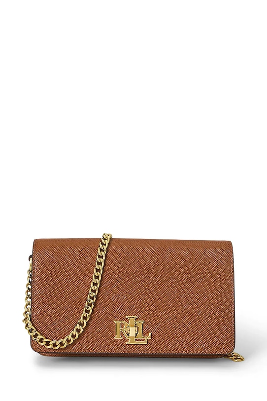 Кожаная сумка Lauren Ralph Lauren, коричневый
Кожаная сумка Lauren Ralph Lauren, коричневый