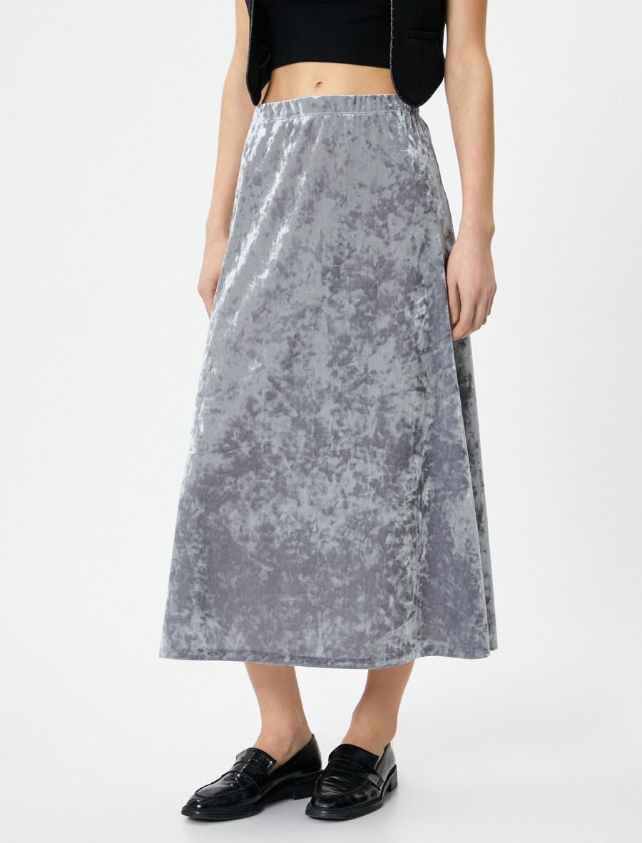 Юбка миди Koton Skirt, цвет grey/stone
Юбка миди Koton Skirt, цвет grey/stone