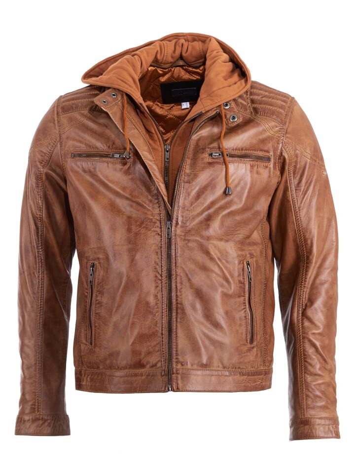 Кожаная куртка JCC 993, коричневый
Кожаная куртка JCC 993, коричневый