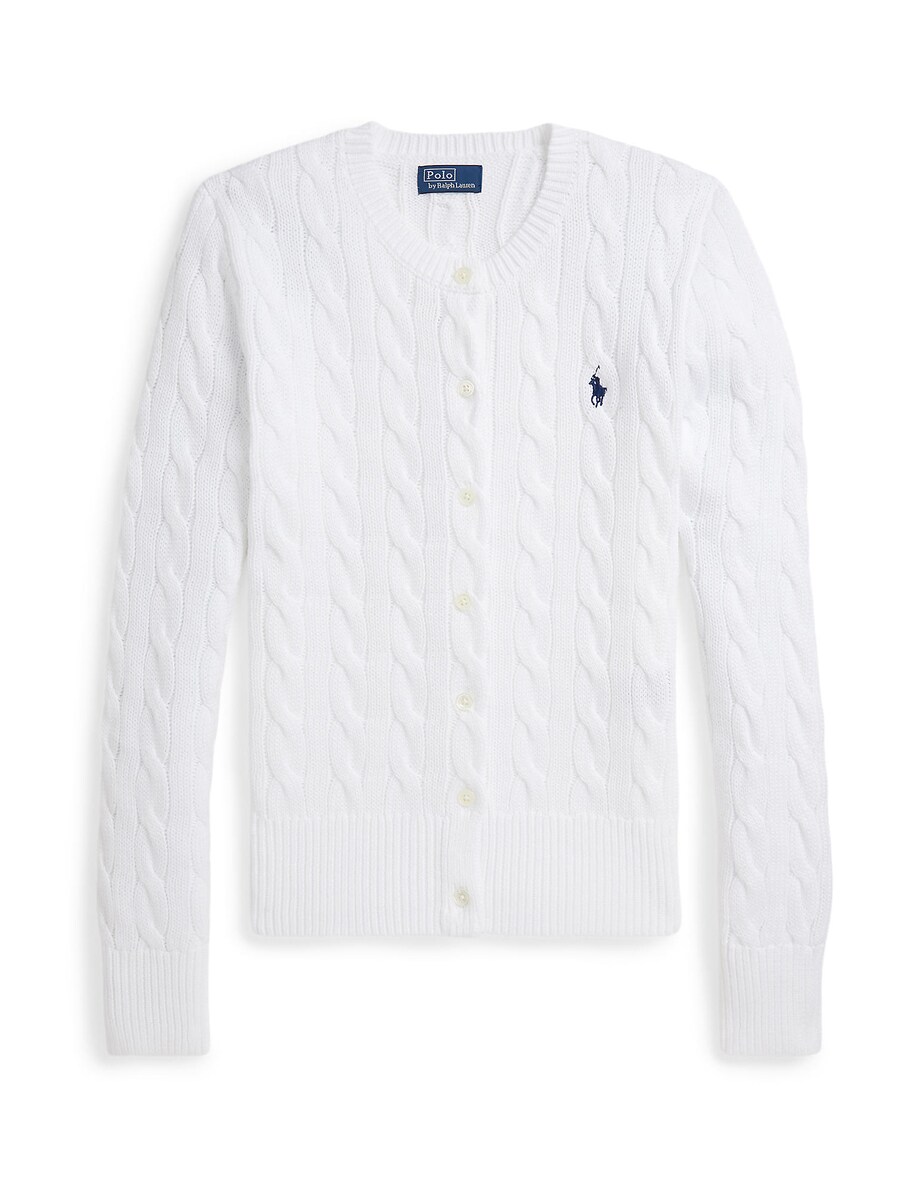 Вязаный кардиган Polo Ralph Lauren, белый
Вязаный кардиган Polo Ralph Lauren, белый