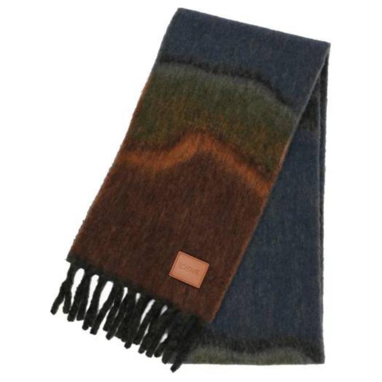 Шарф с мраморным узором в технике жаккард LOEWE
Шарф с мраморным узором в технике жаккард LOEWE